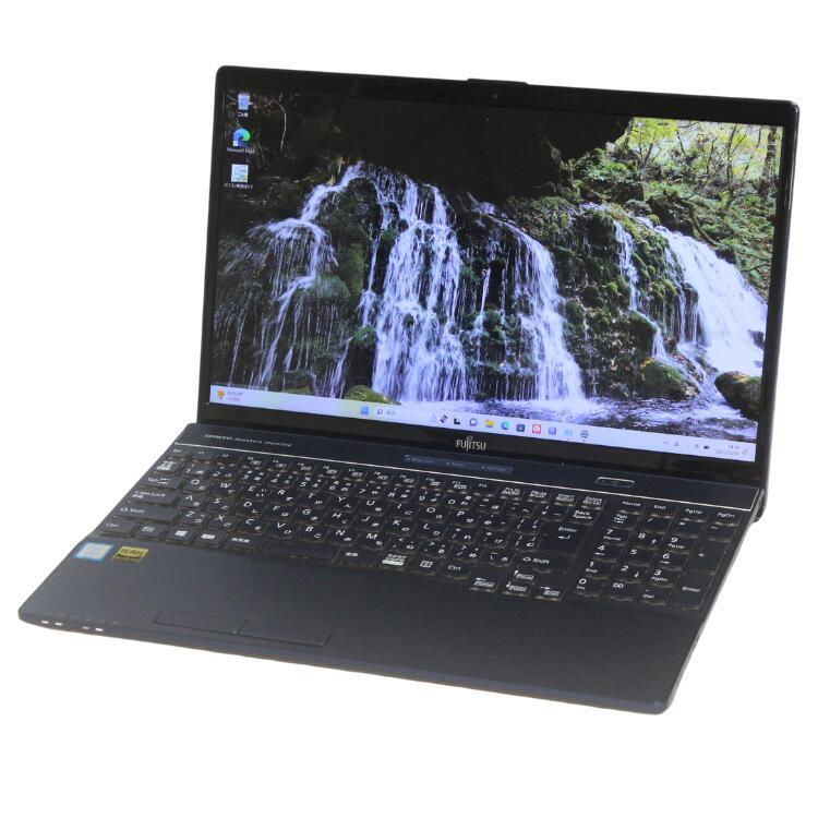Windowsノート本体 FUJITSU LIFEBOOK AH77/D1 - GRY- i7-8G-71 ノートパソコン AH77/D1 i7 LIFEBOOK 8GB 富士通