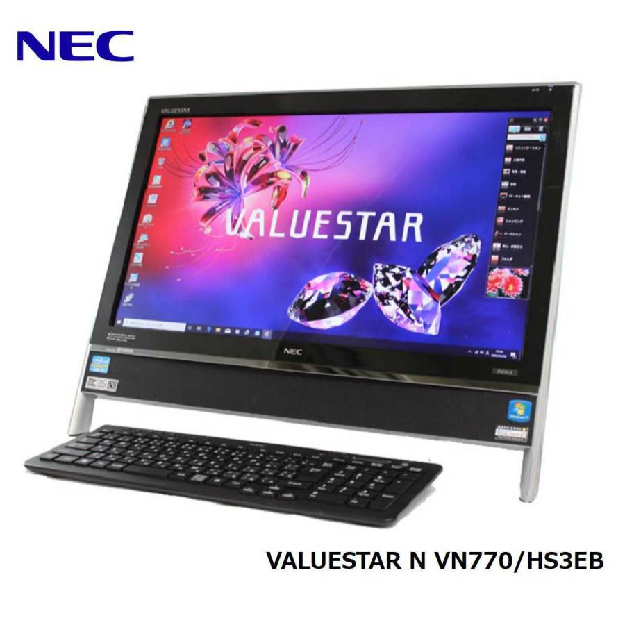 NEC VALUESTAR デスクトップPC 21.5インチ VALUESTAR デスクトップ 一体型PC 中古パソコン NEC 21.5型 N VN770