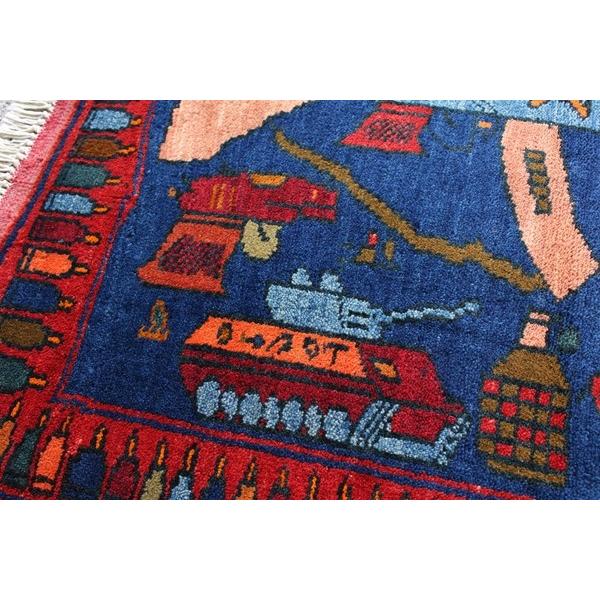 War Rug ウォーラグ 88×57cm アフガニスタン産 トルクメン族作 War Rug ウォーラグ 88×57cm アフガニスタン産 トルクメン族作