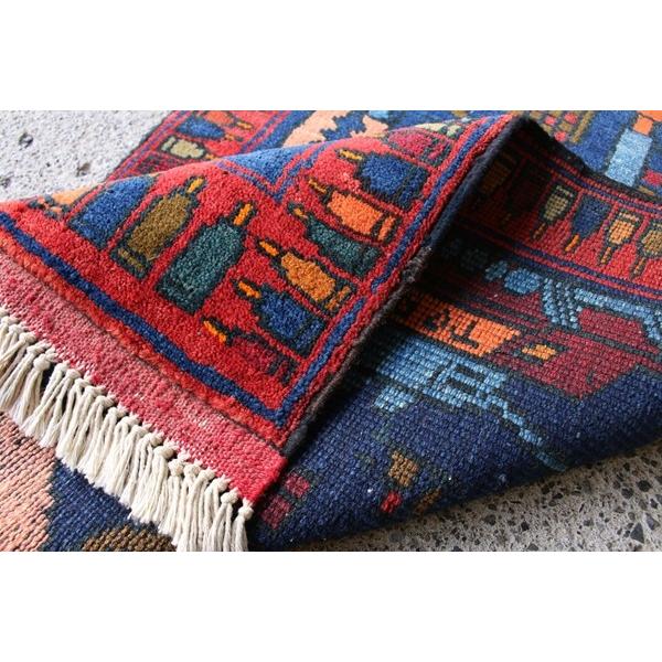 War Rug ウォーラグ 88×57cm アフガニスタン産 トルクメン族作 War Rug ウォーラグ 88×57cm アフガニスタン産 トルクメン族作