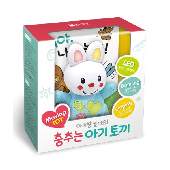 韓国語 幼児向け 本 『赤ちゃんラング遊ぼう！踊る赤ちゃんウサギ』 韓国本｜magicdoor
