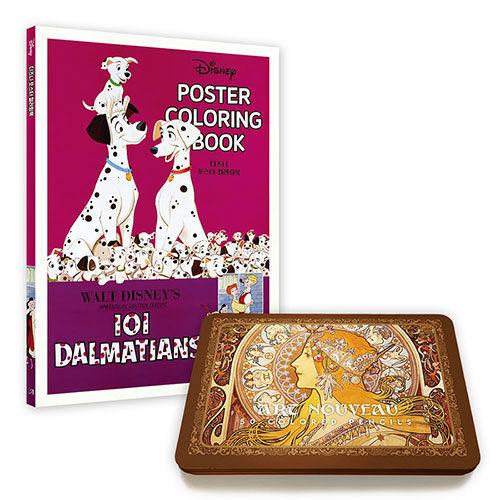 韓国語 本 ディズニーポスターカラーリングブック アールヌーボー50色ティーンケース色鉛筆セット 韓国本 心のオアシス 通販 Yahoo ショッピング