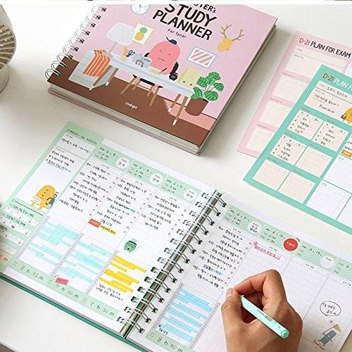 モンスター 勉強プランナー Monster Study Planner 1年用 プランノート 韓国文房具 勉強 ノート ダイアリー かわいい おしゃれ 心のオアシス 通販 Yahoo ショッピング