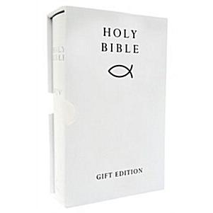 HOLY BIBLE: King James Version (KJV) White Pocket Gift Edition (Leather Binding New ed) | 