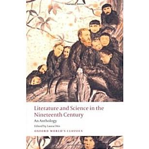 Literature and Science in the Nineteenth Century: An Anthology (Paperback)