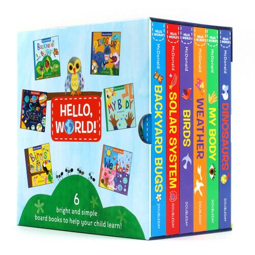 HELLO,WORLD! 6冊セット Hello World 6 Books Boxed Set (6 Board Books) : 心のオアシス