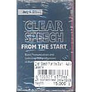 Clear Speech from the Start Audio Cassette Set (3 Cassettes 