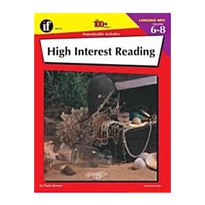 High Interest Reading Grades 6 to 8 (Paperback) : 心のオアシス