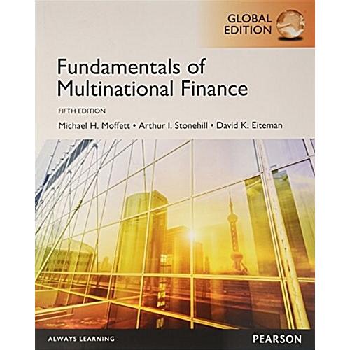 Fundamentals of Multinational Finance Global Edition (Paperback 5