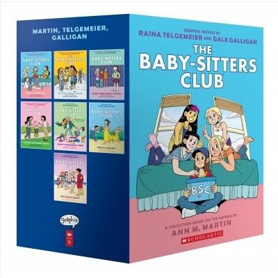 The Baby-Sitters Club Graphic Novels #1-7 Boxed Set (Paperback 