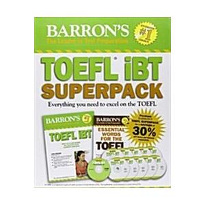 Barron's TOEFL Ibt Superpack 2nd Edition (Hardcover 2 Revised