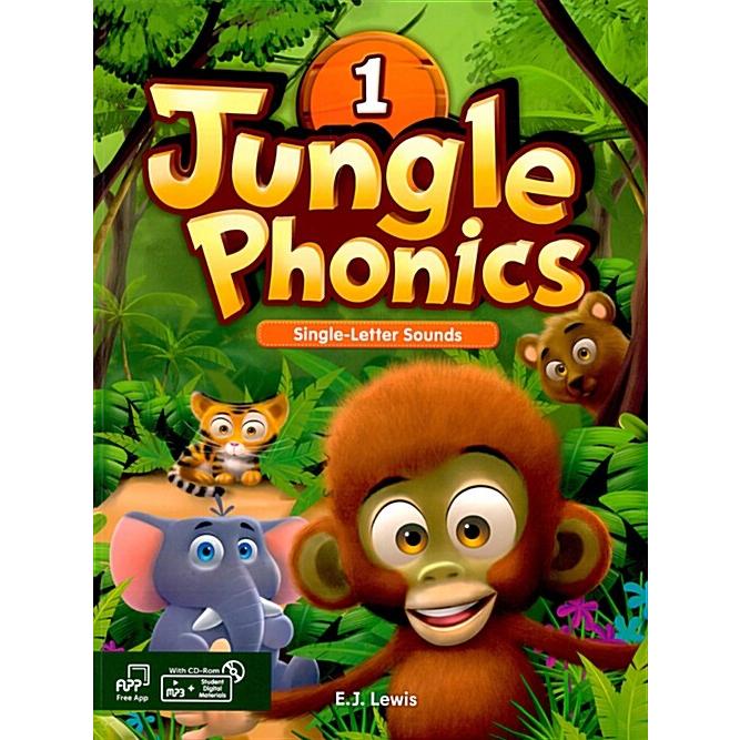 Jungle Phonics 1 Student Book (Book + MP3 download) : 心のオアシス - 通販 ...