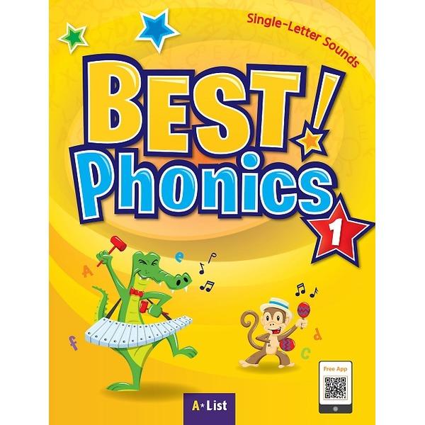 Best Phonics 1：Single-Letter Sounds（Student Book：音声ダウンロード式）｜magicdoor