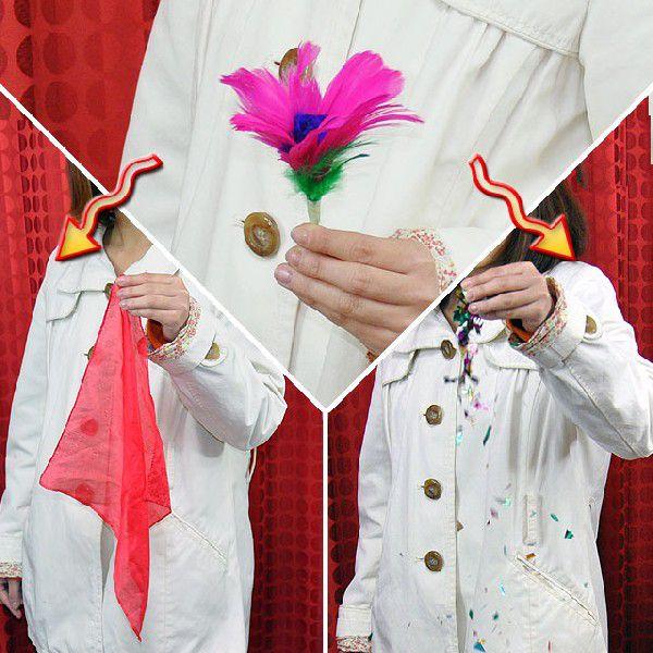 注目の福袋をピックアップ I3147 紙フブキになる花 マジック 手品 Wantannas Go Id