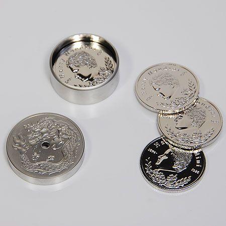 手品・マジック PM コインボックス（銀） M7111 : マジック 