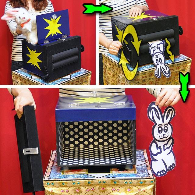 手品・マジック ローラーとウサギ W2481