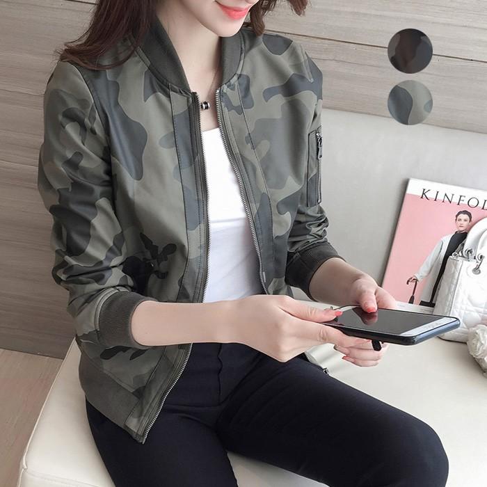 批判する 反逆 ソフトウェア きれい め ブルゾン レディース Gyoda Sakura Jp