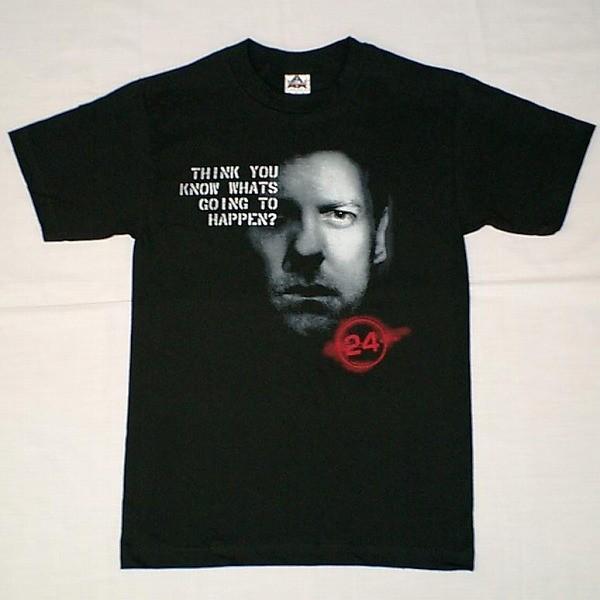オフィシャル正規品 24 CTU Tシャツ　海外ドラマ　ジャンク品 24 トゥエンティフォー You Don't Know Jack Tシャツ TVドラマ TWENTY