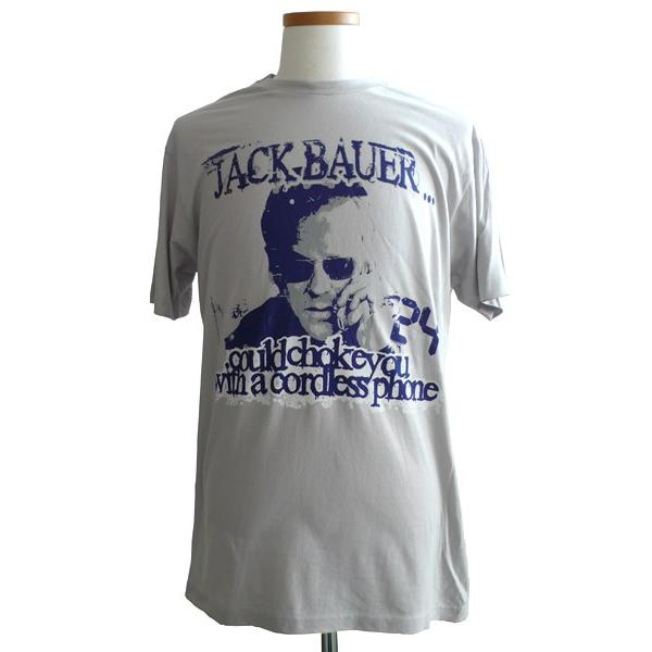 24 ジャックバウアー tシャツ ドラマ ムービーT アメリカ 24 トゥエンティフォー Cordless Phone Tシャツ TVドラマ TWENTY