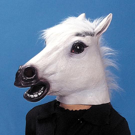 馬マスク 白うま マスク アニマル かぶりもの 動物 想像を超えての 品質保証
