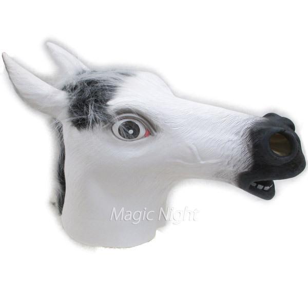 馬マスク 白うま マスク アニマル 動物 かぶりもの　 |  | 02