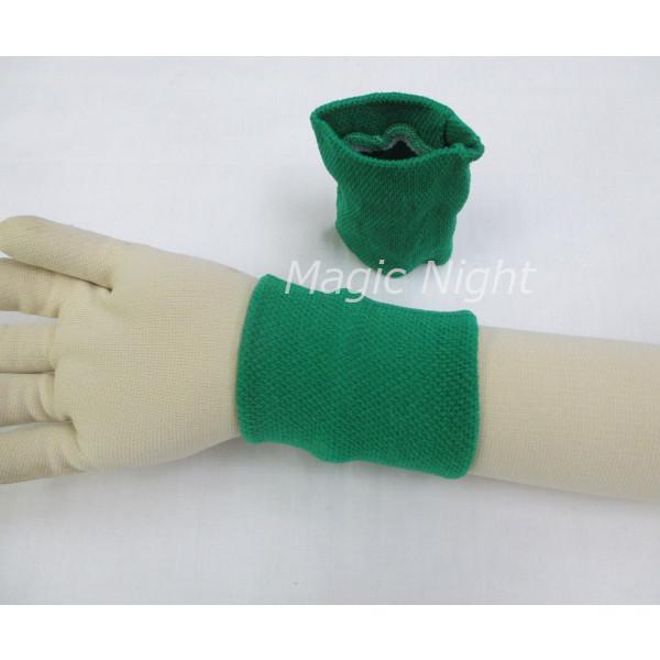 ダンスリストバンド 全11色 赤 青 黄 緑 桃 黒 紫 水色 オレンジ 蛍光