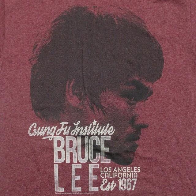 ブルースリー Tシャツ EST 1967 Vintage 半袖 Maroon Heather |  | 02