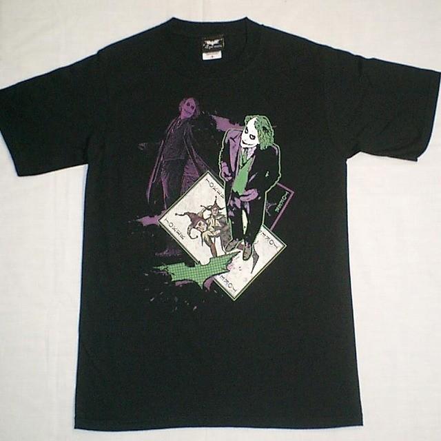 バットマン ダークナイト ジョーカー Tシャツ ワイルドカード Usa版 ブラック Bm1447 コスプレ衣装専門店マジックナイト 通販 Yahoo ショッピング