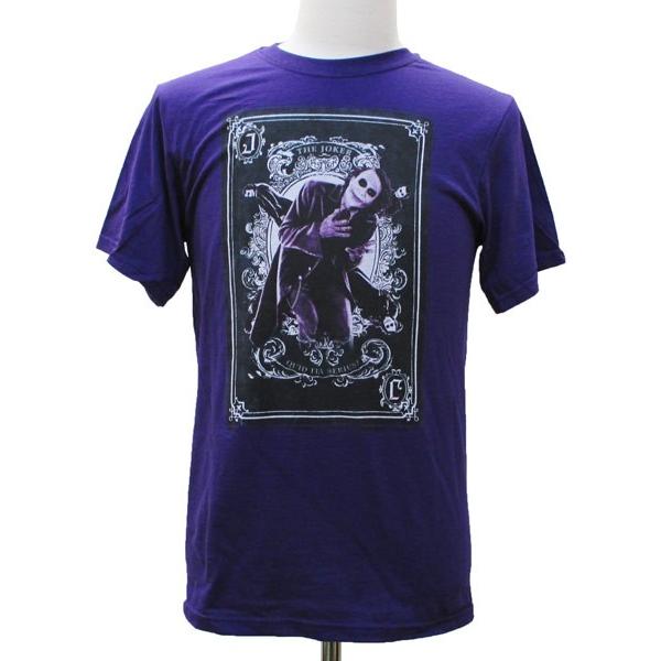 古着　ダークナイト　Tシャツ　2XL　紫　ジョーカー　バットマン　ムービーT バットマン ダークナイト ジョーカー Tシャツ Quid Sサイズ USA版