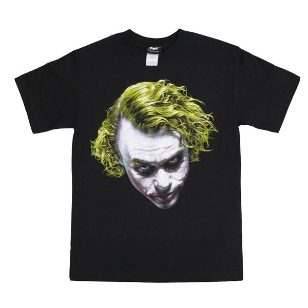 00s ジョーカー joker 映画 XL Tシャツ バットマン フェード 顔 ジョーカー Painted Joker USA版 バットマン ダークナイト Tシャツ