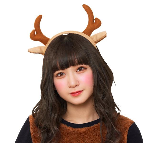 トナカイカチューシャ クリスマス ヘアアクセサリー トナカイ コスプレ 大人子供兼用 |  | 02