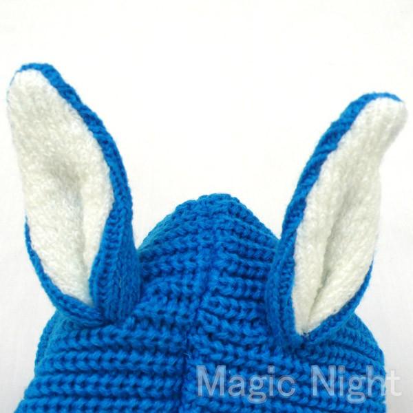 うさみみケープ Baby 赤 青 ピンク ベビー ケープ 幼児 8ヶ月-2才向け 奉仕品 |  | 08