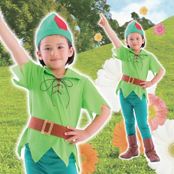 ファンタジーボーイ キッズ 子供用 ピーターパン ハロウィン 仮装 コスプレ 衣装 グリーン 男の子 子供用 |  | 05