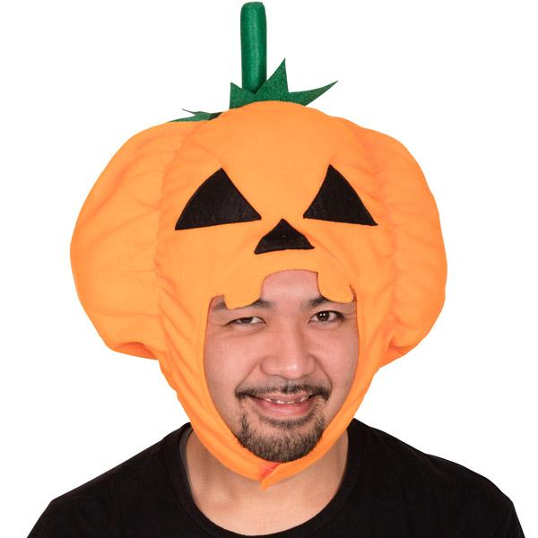 パンプキンヘッド ハロウィン 帽子 パンプキン かぶりもの 仮装 グッズ | 