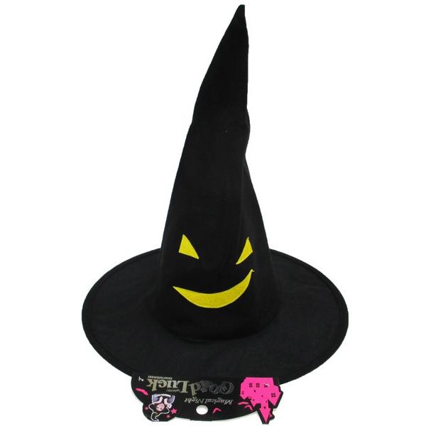 マジカルウィッチ帽 ウィッチハット 魔女帽子 ハロウィン 大人用