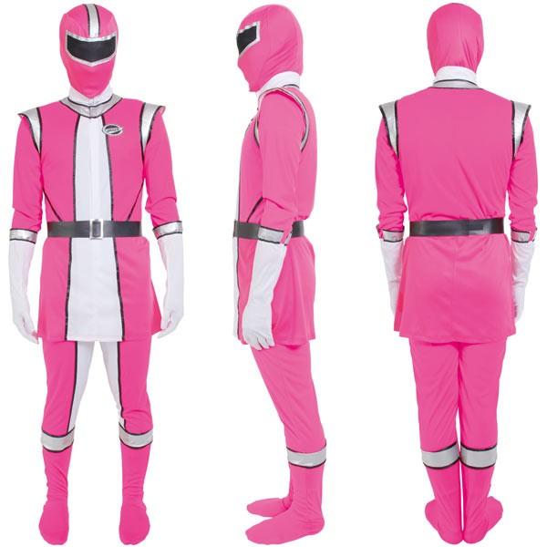 宴会戦隊コスレンジャー 桃 コスチューム 戦隊ヒーロー 全身 宴会戦隊コスレンジャー 桃 コスチューム 戦隊ヒーロー 全身