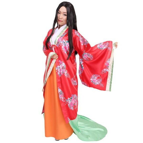 ハンドメイドお姫さま衣装✿十二単風✿80-90cm ハンドメイドお姫さま衣装✿十二単風✿80-90cm