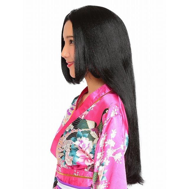 カツランド お姫様 姫 かつら コスプレ ウィッグ 姫カット 長髪 ロング ヘア― ストレート ブラック |  | 02