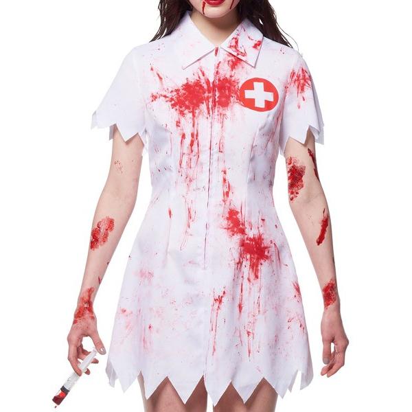スプラッターナース ホラー ゾンビ コスプレ 血のり付き ナース服 ハロウィン コスチューム Cs865575 コスプレ衣装専門店マジックナイト 通販 Yahoo ショッピング