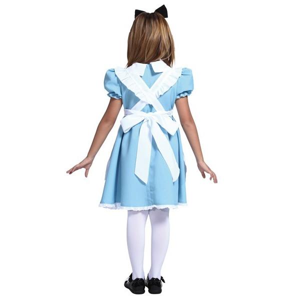 AQUAドレス 不思議の国のアリス コスプレ 子供用 メイド服