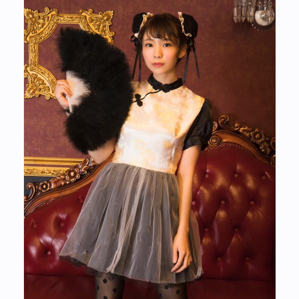 奉仕品 パンダコスプレ チャイニーズパンダガール チャイナ服 チャイナ