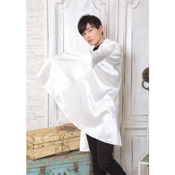 ホワイトマント ハロウィン コスプレ フード付き ケープ ローブ マント