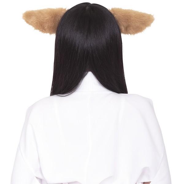 けもみみピン きつね ヘアピン イエローフォックス 付け耳