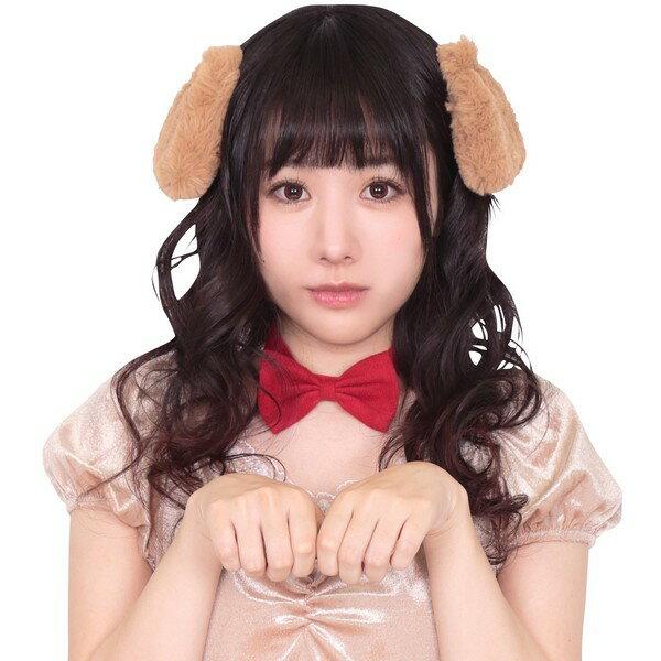 けもみみピン いぬ ヘアピン ブラウンドッグ 付け耳 アクセサリー | 