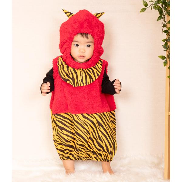 マシュマロ 赤鬼 ベビー 節分 豆まき 仮装 コスプレ 衣装 オニ 着ぐるみ 男の子 女の子 80サイズ 赤ちゃん 1歳 2歳 |  | 01