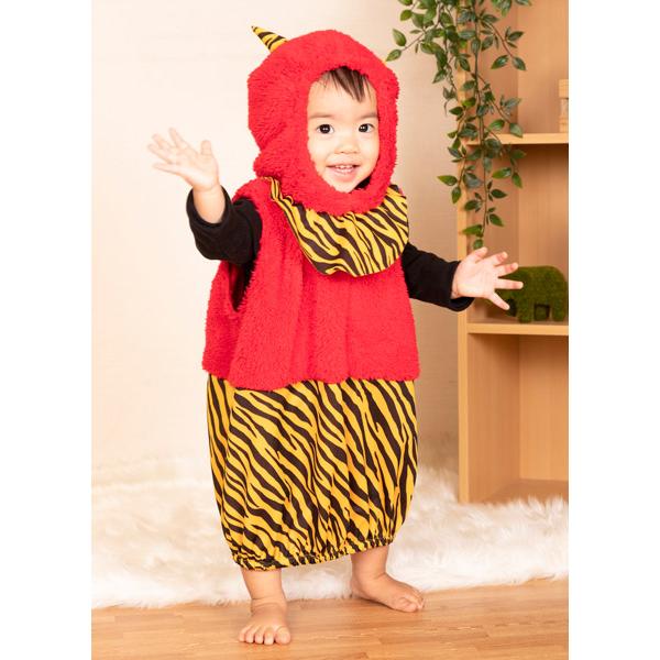 マシュマロ 赤鬼 ベビー 節分 豆まき 仮装 コスプレ 衣装 オニ 着ぐるみ 男の子 女の子 80サイズ 赤ちゃん 1歳 2歳 |  | 05