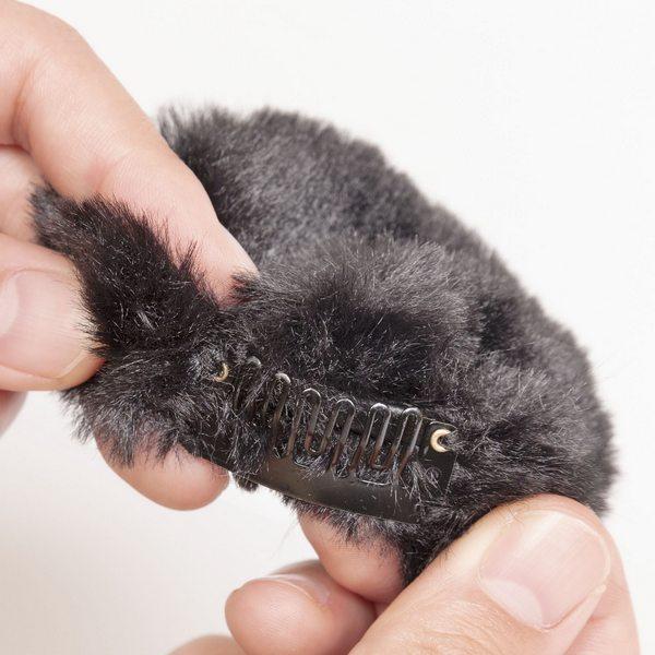 みみぴん けもみみピン パンダ ヘアピン 付け耳 アクセサリー : コスプレ衣装