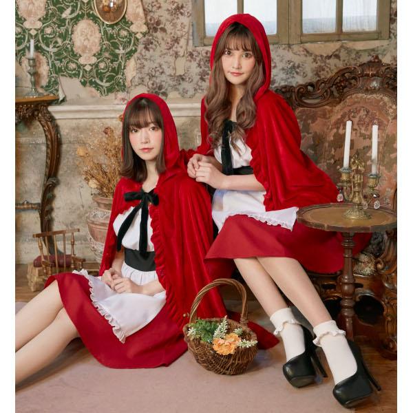 ローズケープガール 赤ずきん ハロウィン コスプレ 仮装 コスチューム