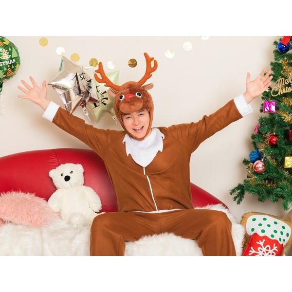 コミカルトナカイ クリスマス トナカイ 衣装 メンズ 男性用