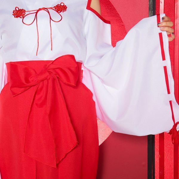 狐×巫女 コスチューム 衣装 きつね コスプレ 巫女服 みこさん |  | 04